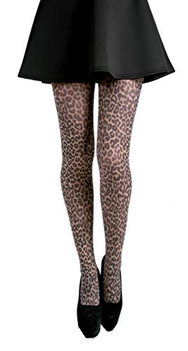 Ladies/Women Leopard Print Tights (Made In Italy) 8 Styles