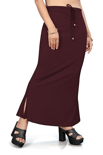 Image of Yashika Present Lycra Saree Shapewear Petticoat for Women||Straight Fit Petticoat Saree Silhouette Shape Wear Dress for Saree|| AZ-YS-OG-SHAPER-P