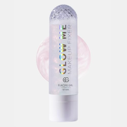 Europe Girl Glow Me Makeup Fixer -03 Sugar Pink Makeup Setting Spray | Hydrating, Sweat Control, & Radiant Finish | All-Day Long-Lasting Setting Spray for All Skin Types | Travel Size, Vegan & Paraben-Free