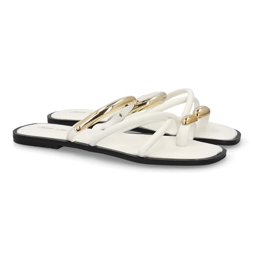 Sandale femme brides croisées pour pieds sensibles avec semelle légère