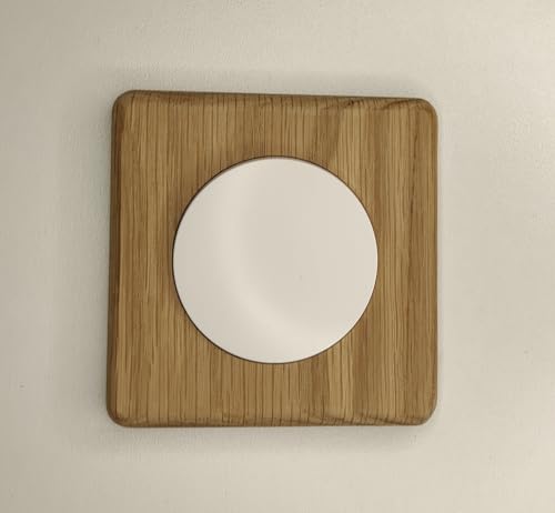 Generic - Plaque carrée en bois pour interrupteur/prise (Compatible Legrand® Dooxie)