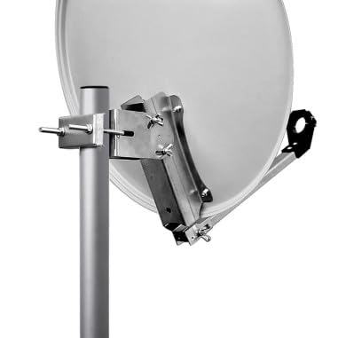 Zestaw Parabole Satelitarne Stal 65cm + LNB Single HD 4K idealny Astra EUTELSAT