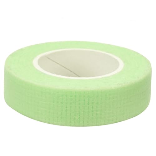 AUTSUPPL Tape for Eyelash Extensions Soft Flexible Fabric Glue Tape Easy to Apply Remove 9 Meter/roll Green