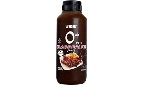Weider Zero Barbecue Sauce. Zero Fat Sauce. Zero Sugar. 265 ml