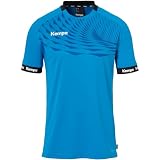 Kempa Wave 26 Shirt para Hombres y niños - Camiseta Manga Corta Camiseta Deportiva Ropa Funcional Balonmano Gimnasio Jogging Running Jersey - elástica y Transpirable