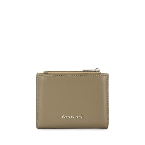 Image of Fastrack Women's Buckle Flap Two-Fold Wallet | Multiple Card Slots, Cash Slots, Zip Coin Pocket, Buckle Design Flap | Stylish & Secure | 6 Months Warranty