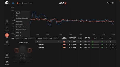 IK Multimedia ARC X Room Correction, Monitor Calibration & Speaker Emulation – Studio Acoustic Measurement Mic, Virtual Monitoring & Low-Latency Plug-in Included