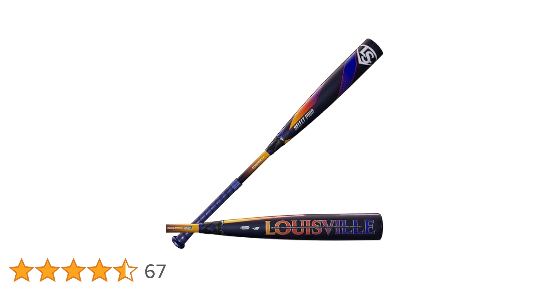 Amazon | Louisville Slugger 2025 Select PWR™ (-3) BBCOR 野球