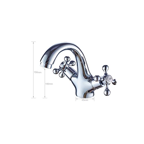 Robinet de lavabo de salle de bain pour vasque et décoration rétro de maison - 8