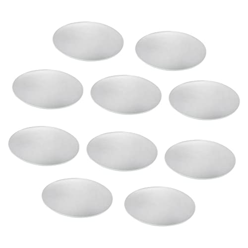 KICHOUSE 10 Pcs Watch Glass Clear Square Glasses Chemistry Lab Equipment Glasses with Lids Watch Replacement Parts Circle Glasses Clear Science Culture Dishes Beaker Lid Transparent