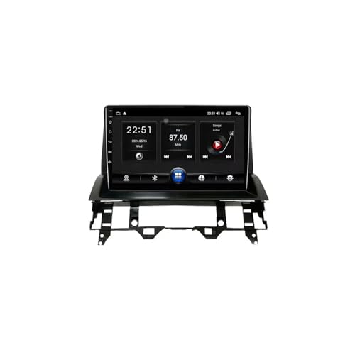 GPS voiture Mazda 6 avec autoradio Bluetooth et carte Europe 2025 à écran tactile 64G
