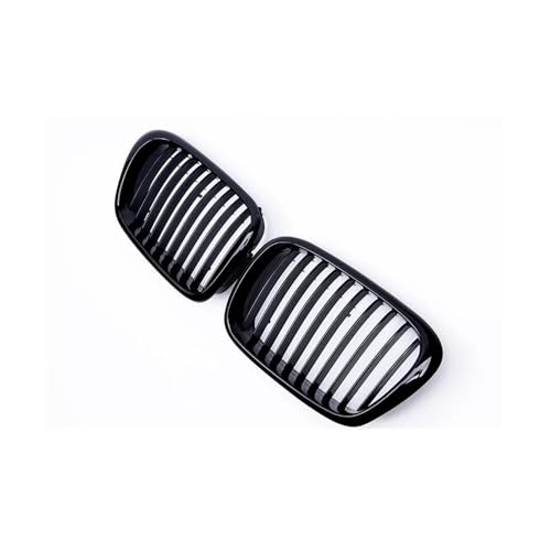 Grille pare-chocs avant calandre noire brillante Série 5 E39 - 4