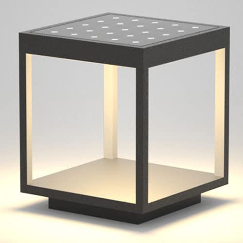 Elegant Backyard Post Light, Traditional Entryway Pillar Lamp, Nordic Pathway Pillar Light, Creative Yard Column Light, Personality Front Door Landscape Lighting