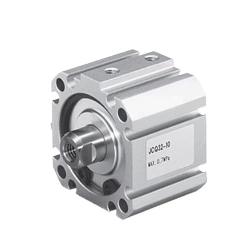 Cilindro compacto neumático JCQ25 de alta precisión con carrera de 25 mm ajustable 2