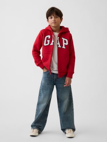 Image of GAP Boys' Cozy Logo Full Zip