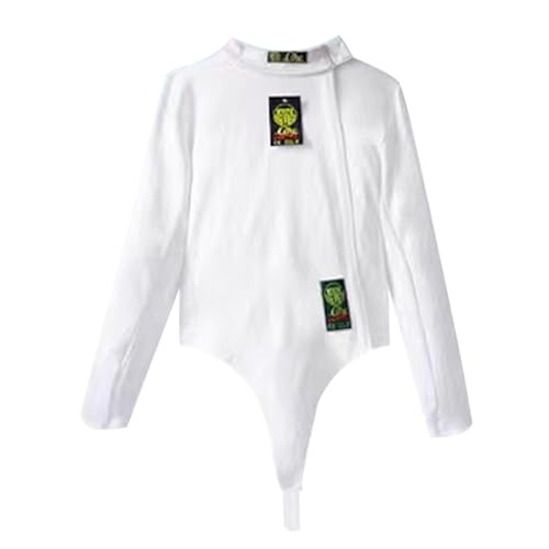 WRYSQBHJYB Fencing Jacket, 800N Ice Silk Fencing Suit, Fencing Uniform Daily Training and Competition, Fencing Gear for Right Hand(52#)