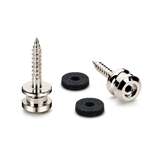 Made in Germany Schaller - Bottoni S-Lock cromati, 2 pz