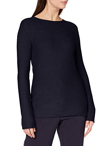 Preisvergleich Produktbild TOM TAILOR Damen Strickpullover mit Rundhalsausschnitt