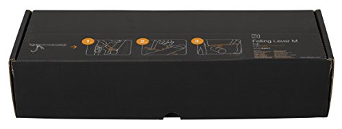 Foto von Fiskars Fällheber mit Hebehaken als Wendehilfe, Zur Holzbearbeitung, Länge: 70 cm, Schwarz/Orange/Silber, WoodXpert, M, 1015438