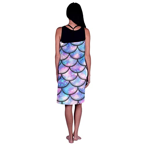 Xubrextas Fish Scales Towel Lightweight Soft Beach Towels For Travel Absorbent Quick Dry Oversized Towels For Pool Swim Bathroom (52" X 32") #TOP2