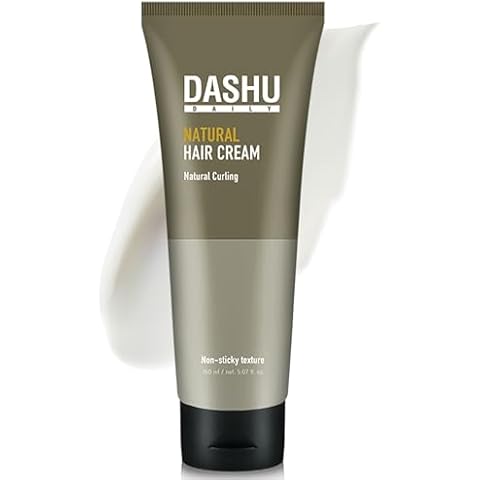 DASHU Daily Hair Cream 5.07oz - Volumizing Styling Essence, Frizz-Free Treatment with No Harmful Ingredients Cover