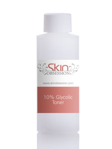 Skin Obsession 10% Glycolic Acid Antiaging Toner with DMAE and Soy for soft, glowing skin!