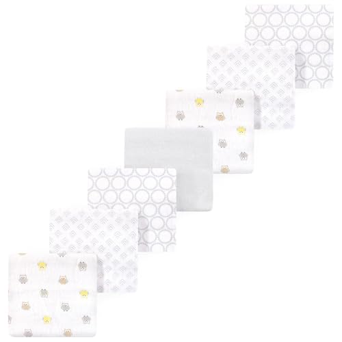 Little Treasure Luvable Friends Flannel Receiving Blankets 7pk