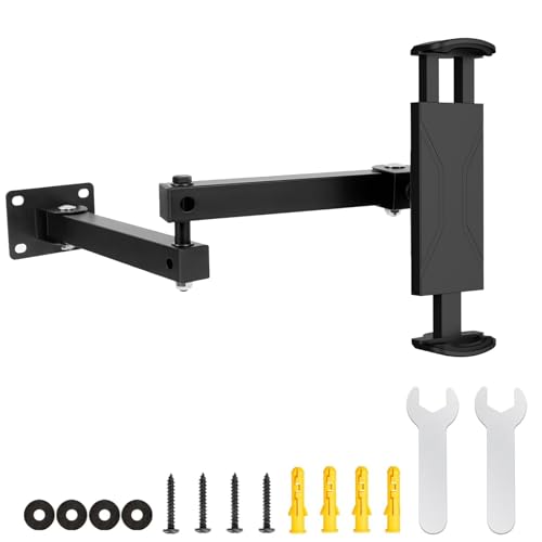 ZIGefofo Soporte de Pared iPad Tablet Brazo Largo Ajustable 360° Soporte de Pared para Tablet para...