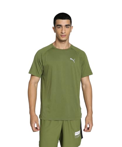 Image of Puma Men's Solid Regular Fit T-Shirt