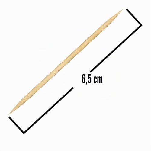 Miniatura 2 de 3000 Piezas Palillos De Bambú - Palillos De Madera Con Doble Punta - Para Higiene Personal, Brochetas De Aperitivo, Cóctel, O Artes Y Manualidades - Por Mobi Lock