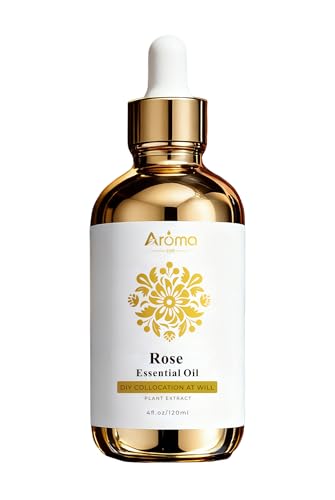 Rose Essential Oil 4 Fl Oz - Made in USA