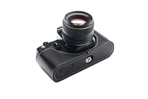 Housse Pentax LX fait main l'authenticité du cuir véritable - 3