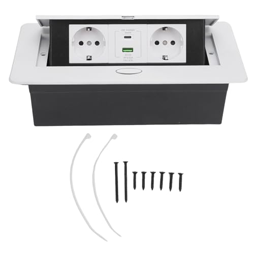 Prise pour hub d'alimentation étanche avec 2 ports USB