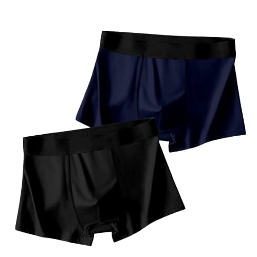 clovix Men’s Underwear Nylon Trunks for Men | Soft Stretch Breathable Innerwear | Comfortable Trunks for Men | Pack of 2-picture-21