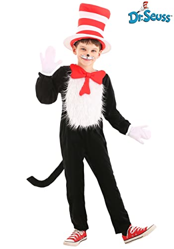 Dr. Seuss The Cat In The Hat Deluxe Costume Kids Large Medium #TOP1