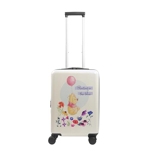 FUL Disney Winnie The Pooh 22.5 Inch Carry-On Luggage, Hardshell Rolling Suitcase with Spinner Wheels, White, Medium3