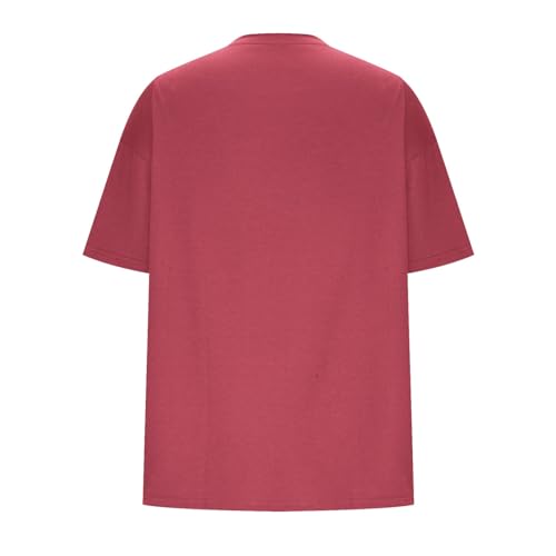 Camiseta feminina Los Angeles de tamanho grande, meia manga, gola redonda, estampa da Califórnia, ca