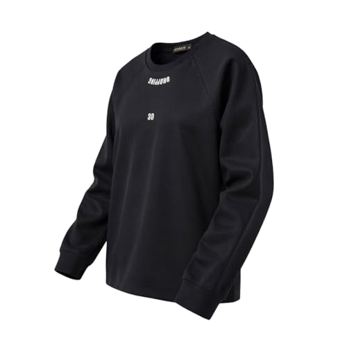 Men's Crewneck Cotton Sweatshirt Long Sleeve Shirts Solid Pullover for Workout Running Athletic Lounge2