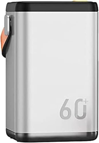 Power Bank 60000Mah Ricarica Rapida Portatile Con 2 Porte Da 2.4 A 1 Porta Di Tipo C E Di 4-In-1 QC usb bianco