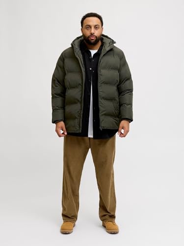 JACK & JONES Herren Jjesoho Puffer Hood Sn Pls, Rosin, 6X_l – Ansicht 6