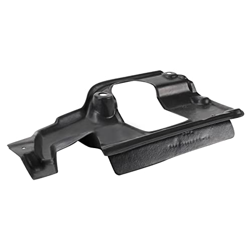 Image of TRQ Left Engine Splash Shield Black Drivers Side Compatible with 2008-2021 Toyota Land Cruiser TO1250128