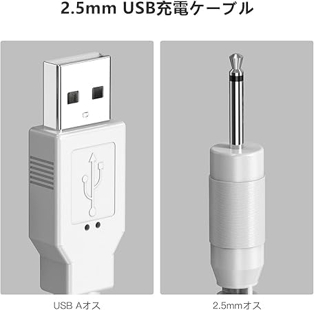Amazon.co.jp: [RuenTech]対応Zemalia Otto/Rita充電器、1m-USB