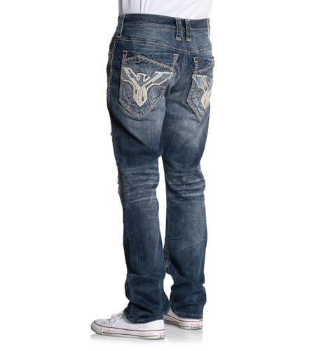 American Fighter Men's Denim Jean Defender Ally Inseam 34"4