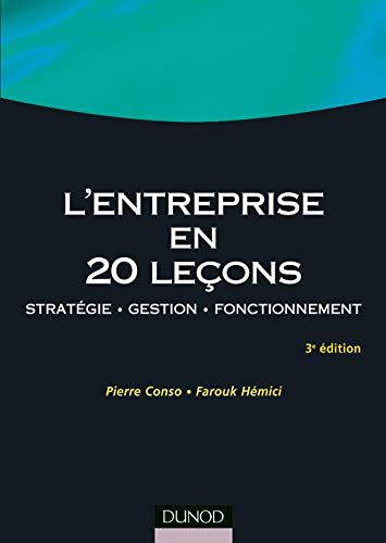 L'Entreprise en 20 leçons : Stratégie - Gestion - Fonctionnement