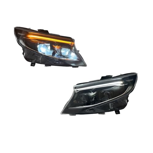 Faros Benz Vito Clase V para viajar de noche con total seguridad en rutas de montaña y autovías
