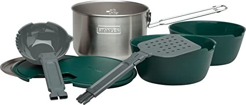 Stanley Adventure All-in-One 2 Bowl Cook Set Stainless Steel, 20oz