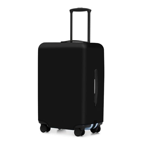 Travel Luggage Cover Protector, Washable Elastic Suitcase Cover, Luggage Protective Cover for 26-28 Inch Luggage (L, Black)