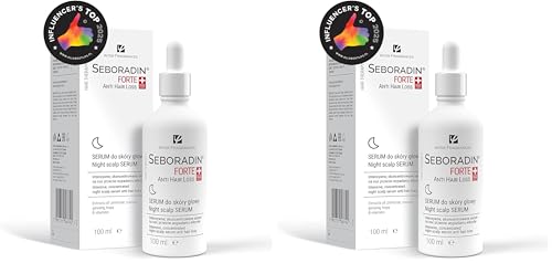Sérum de nuit Seboradin Forte croissance cheveux anti-chute vitamines lot de 2 100ml