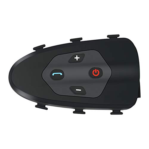 Motorrad-Freisprech-1200M Full Duplex Bluetooth-Kommunikation Sprech Motorradhelm Wireless Intercom Headset mit FM-Radio wasserdichte