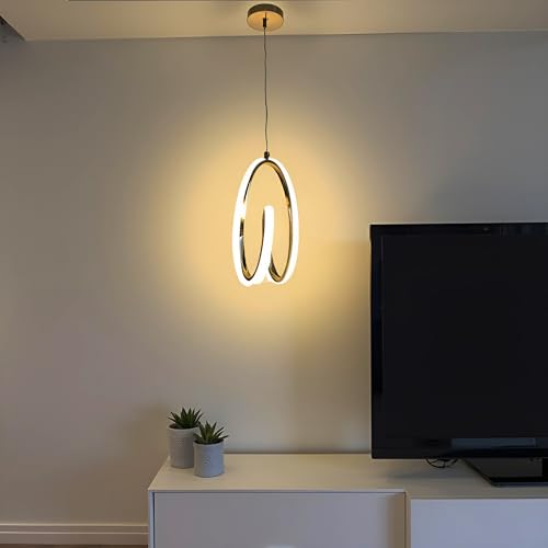 Image of Hanging Lights for Living Room, Pendant Lights for Kitchen Island, Lamps for Office Cabin, Hanging Lights for Home Entrance and Modern Lamps for Hotels and Cafe (Pack of 1) (Kitchen Arch)